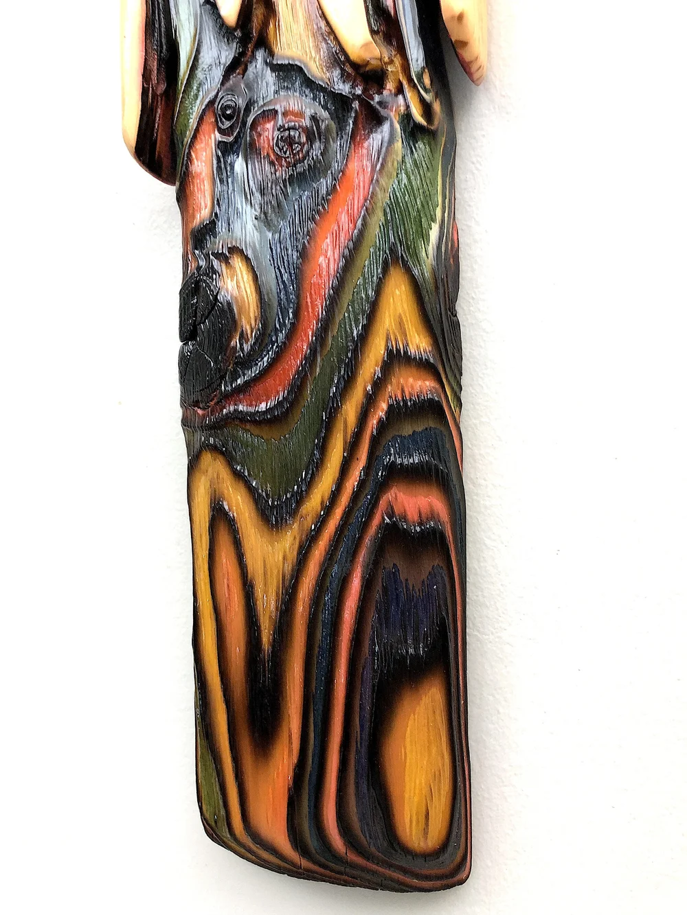 Textured Wood Clock Art - Stanley 0004 — Korzen Designs